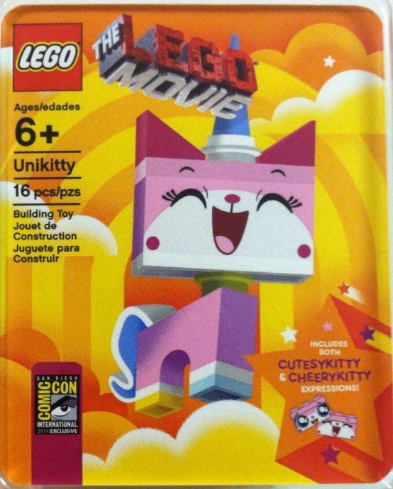 LEGO The LEGO Movie Unikitty - San Diego Comic-Con 2014 Exclusive blister pack (comcon040-1)