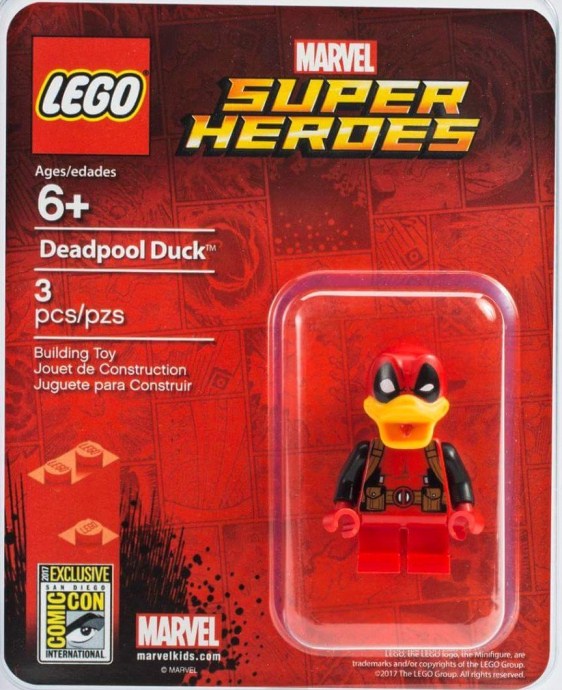LEGO Super Heroes Deadpool Duck - San Diego Comic-Con 2017 Exclusive blister pack (comcon053-1)