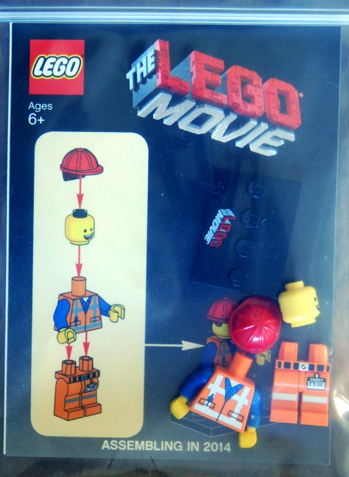 LEGO The LEGO Movie Emmet - The LEGO Movie Promotional (EMMET-1)
