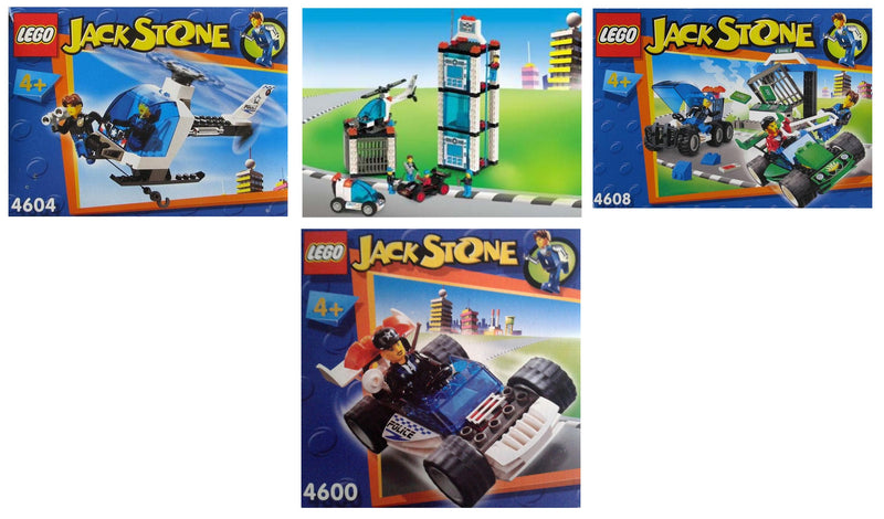 LEGO 4 Juniors Jack Stone Police Rescue Kit (K4611-1)
