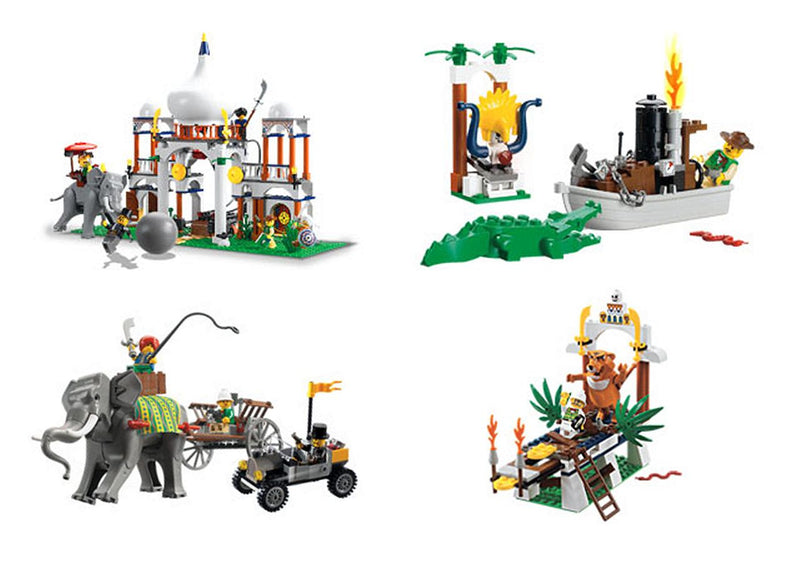 LEGO Adventurers Orient Expedition in India Kit (K7418-1)