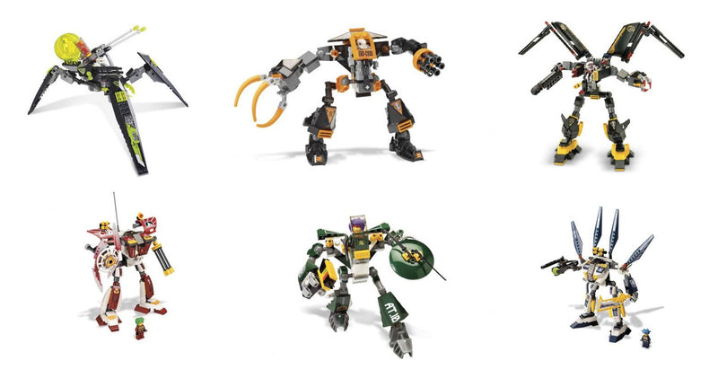 LEGO Exo-Force Humans vs. Robots Battle Machine Collection (K8102-1)