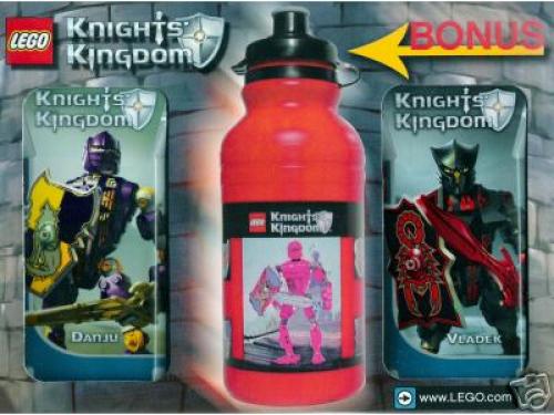 LEGO Castle Knights' Kingdom Value Pack 1 (with bonus water bottle) (kk2vp1-1)