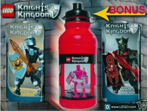 LEGO Castle Knights' Kingdom Value Pack 2 (with bonus water bottle) (kk2vp2-1)