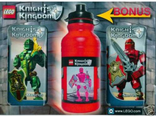 LEGO Castle Knights' Kingdom Value Pack 3 (with bonus water bottle) (kk2vp3-1)