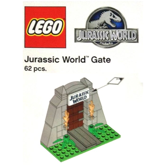 LEGO Building Event Toys "R" Us Exclusive Build - Jurassic World Gate (TRUJWGATE-1)