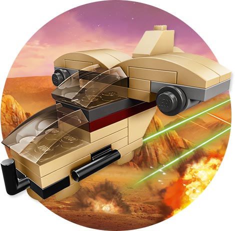 LEGO Building Event Toys "R" Us Exclusive Build - Wookiee Gunship (TRUWOOKIEE-1)