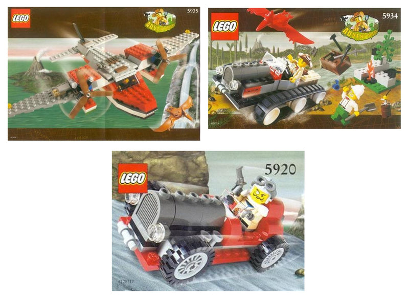 LEGO Adventurers Adventurers Bundle Pack, Super Value Pack (Copack of Sets 5920, 5934, and 5935) (VP-15)